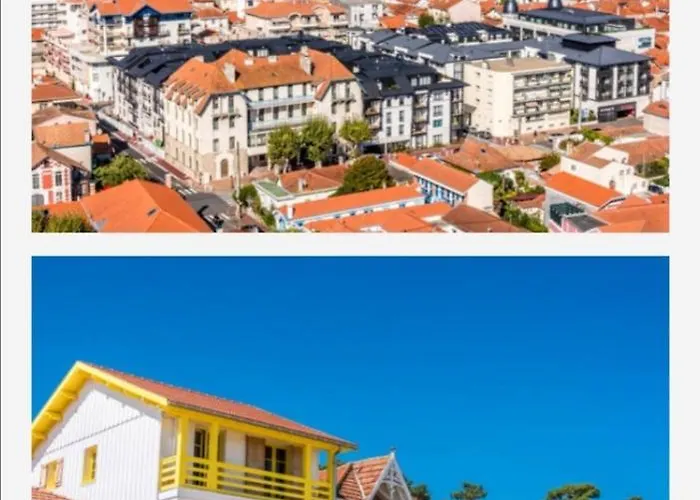Vue Sur Baie Et Ocean, 100 M De La Et Du Centre Par Chemin Prive Arcachon